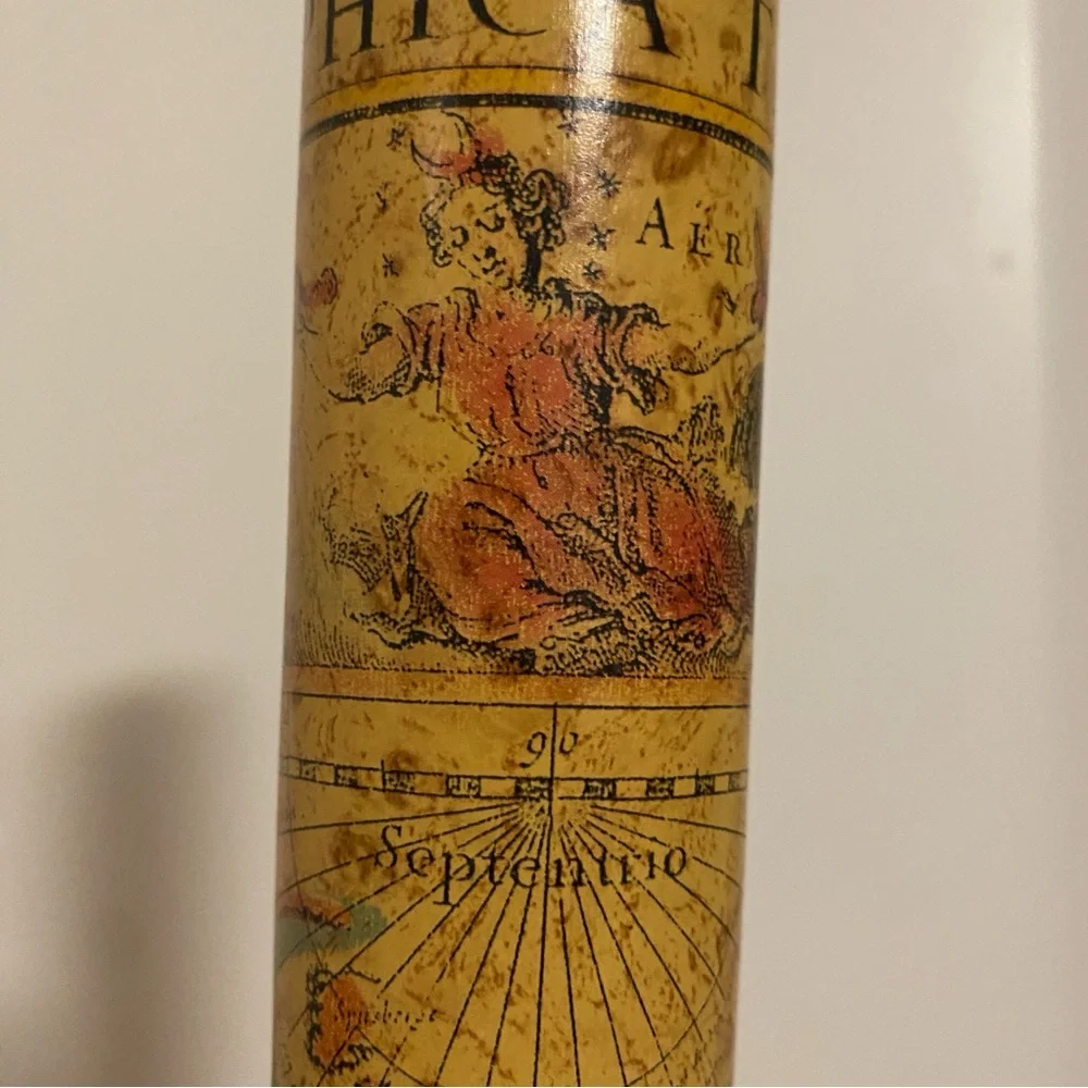 Vintage L’Optique by Van Cort Teleidoscope with map print - Picture 5 of 7
